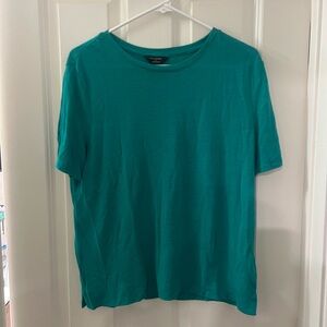 Banana Republic Teal Short Sleeve Tee